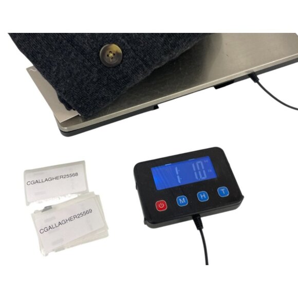 Boden Womens Sweater Dress UK 12 US 8 Gray Knit Belted Midi Vneck D0357 NWT - Picture 13 of 13